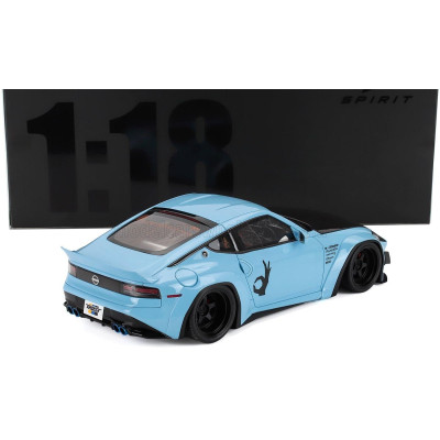 GT SPIRIT NISSAN FAIRLADY Z (Z35) COUPE 2025 - CHINA BLUE BLACK 1/18