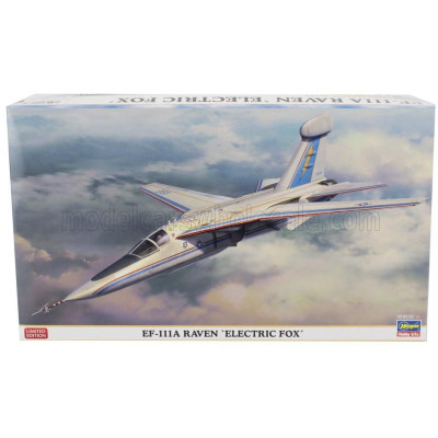 HASEGAWA GENERAL DYNAMICS EF-111A RAVEN MILITARY AIRPLANE - ELETRIC FOX - 1981 1/72