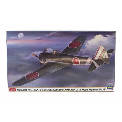 HASEGAWA NAKAJIMA KI43-II HAYABUSA AIRPANE MILITARY 1945 1/48