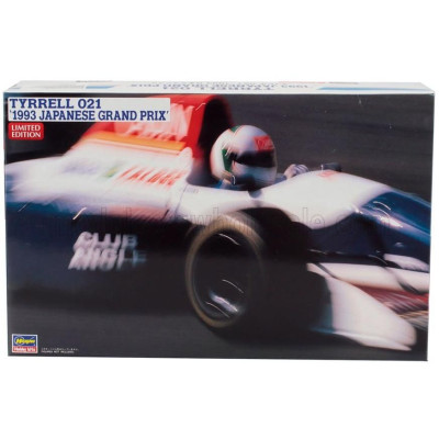 HASEGAWA TYRRELL F1  021 TEAM TYRRELL RACING N 3 JAPAN GP 1993 UKYO KATAYAMA 1/24