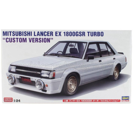 HASEGAWA MITSUBISHI LANCER EX 1800 GSR TURBO CUSTOM VERSION 1983 1/24