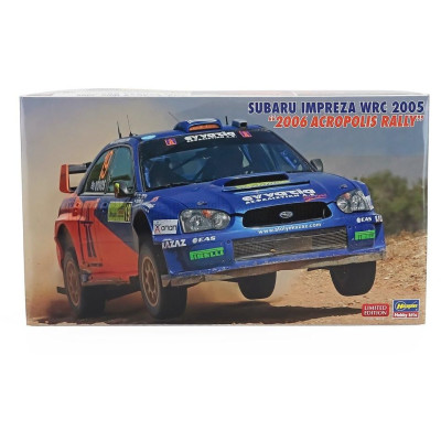 HASEGAWA SUBARU IMPREZA WRC05 N 19 RALLY ACROPOLIS 2005 VOVOS ARMODIOS - EL-EM 1/24