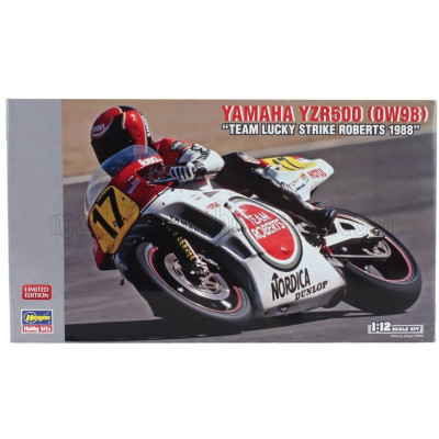 HASEGAWA YAMAHA YZR 500 TEAM LUCKY STRIKE N 17 500cc SEASON 1988 KENNY ROBERTS 1/12