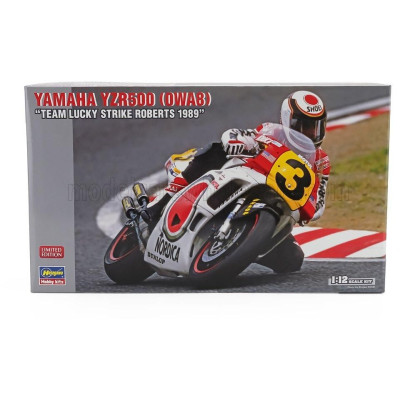 HASEGAWA YAMAHA YZR500 TEAM LUCKY STRIKE N 3 GP500 SEASON 1989 KENNY ROBERTS 1/12
