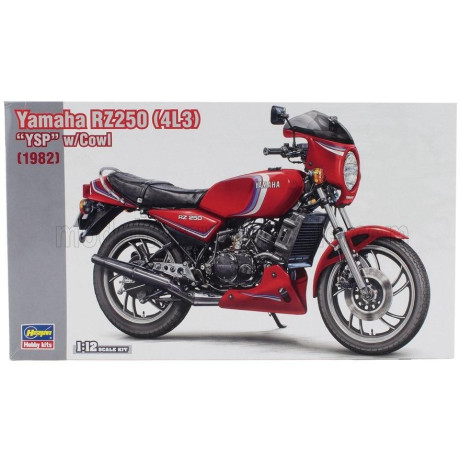 HASEGAWA YAMAHA RZ250 (4L3) w/Cowl MOTORCYCLE 1982 1/12