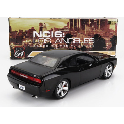 HIGHWAY61 DODGE CHALLENGER SRT8 COUPE 2009 - POLICE NCIS LOS ANGELES - BLACK 1/18