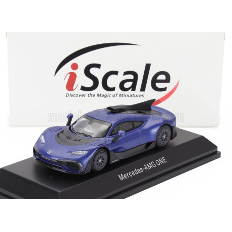 I SCALE MERCEDES BENZ ONE AMG (C298) 2023 - BRILLANT BLUE BLACK 1/43