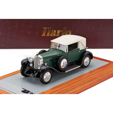 ILARIO MODEL MERCEDES BENZ 630K sn32019 SPORTS TOURER HARRINGTON CABRIOLET CLOSED 1927 - GREEN BEIGE 1/43