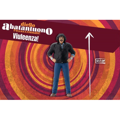 INFINITE STATUE FIGURES DIEGO ABATANTUONO L'ECCEZZZIUNALE ! - VIULEENZA ! - BLACK BLUE 1/18