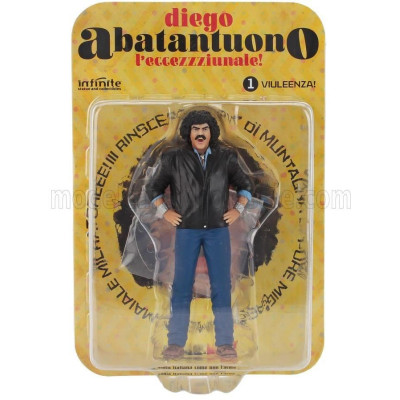 INFINITE STATUE FIGURES DIEGO ABATANTUONO L'ECCEZZZIUNALE ! - VIULEENZA ! - BLACK BLUE 1/18