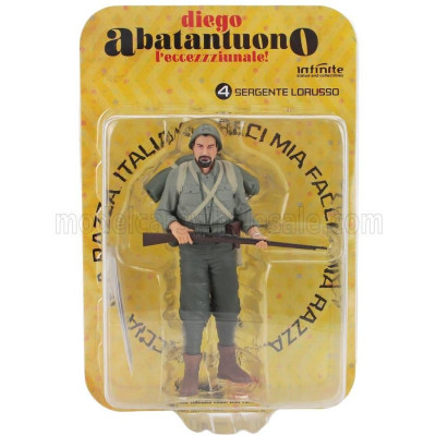 INFINITE STATUE FIGURES DIEGO ABATANTUONO L'ECCEZZZIUNALE ! - IL SERGENTE - MILITARY GREEN 1/18
