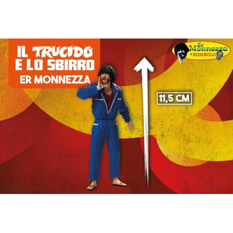 INFINITE STATUE FIGURES ER MONNEZZA E BOMBOLO - IL TRUCIDO E LO SBIRRO - BLUE 1/18