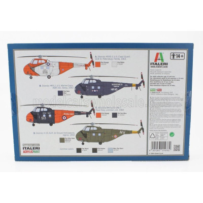 ITALERI SIKORSKY H04S-3 HAS.7 H-19 HELICOPTER USA COAST GUARD 1963 1/72