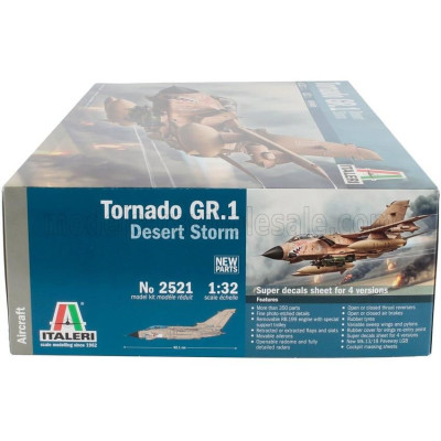 ITALERI PANAVIA AIRCRAFT GR.1 TORNADO MILITARY AIRPLANE DESERT STORM 1998 1/32