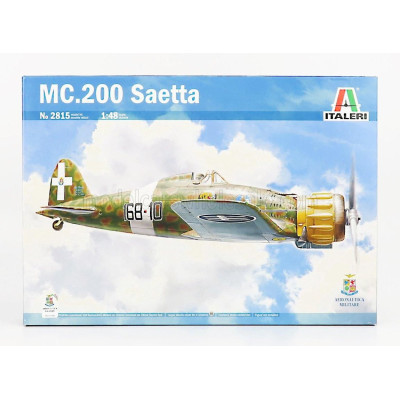 ITALERI AERMACCHI MC.200 SAETTA AIRPLANE MILITARY 1/48