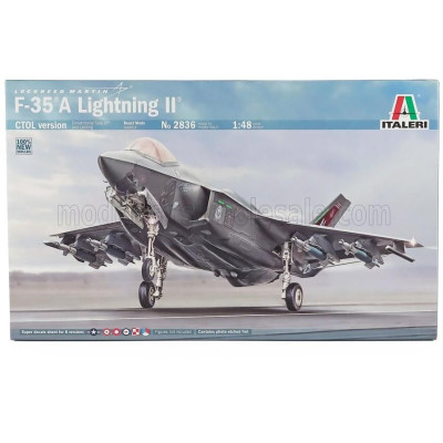 ITALERI LOCKHEED MARTIN F-35 LIGHTING II MILITARY AIRPLANE 2011 1/48