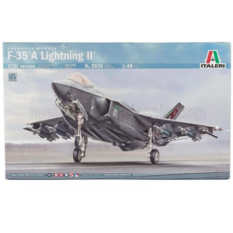 ITALERI LOCKHEED MARTIN F-35 LIGHTING II MILITARY AIRPLANE 2011 1/48