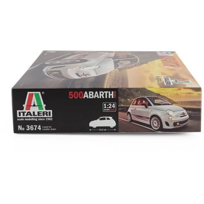 ITALERI FIAT NUOVA 500 ABARTH 2008 1/24