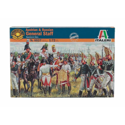 ITALERI FIGURES AUSTRIAN & RUSSIAN GENERAL STAFF NAPOLEONIC WARS 1/72