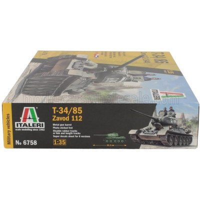 ITALERI TANK T34/85 ZAVOD 112 MILITARY 1944 1/35