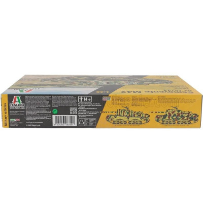 ITALERI MGMC TANK M42 DA 75/34 SEMOVENTE MILITARY 1945 1/35