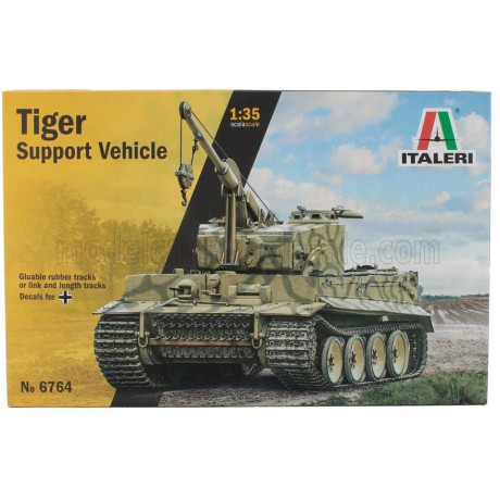 ITALERI TANK TIGER SUPPORT VEHICLE MILITARY 1945 1/35