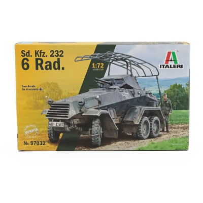 ITALERI TANK 6 RAD. TRUCK MILITARY SD. KFZ. 232 1942 1/72