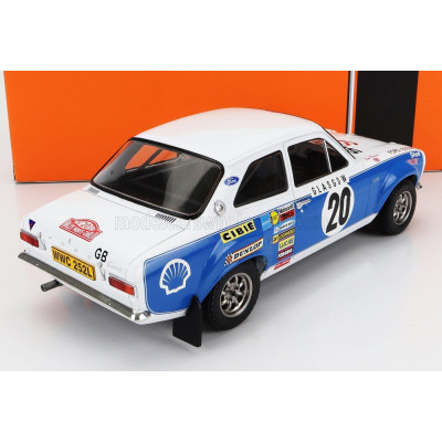 IXO MODELS FORD ENGLAND ESCORT MKI RS 1600 (night version) N 20 4th RALLY MONTECARLO 1973 HANNU MIKKOLA - JIM PORTER - BLUE WHIT