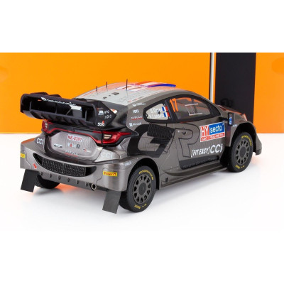 IXO MODELS TOYOTA YARIS GR RALLY1 TEAM TOYOTA GAZOO RACING WRT N 17 WINNER RALLY FINLAND 2024 SEBASTIEN OGIER - VINCENT LANDAIS