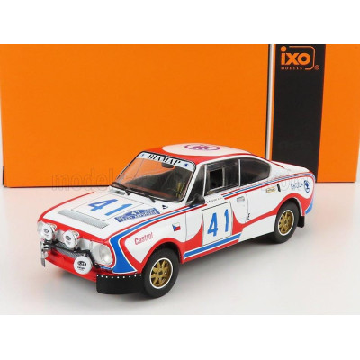IXO MODELS ŠKODA 130RS (night version) N 41 RALLY ACROPOLIS 1979 S.KVAIZAR - J.KOTEC - WHITE RED BLUE 1/24