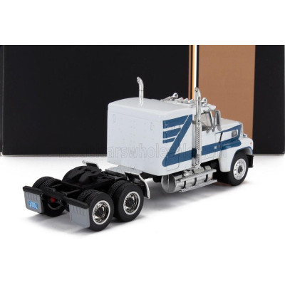 IXO MODELS FORD LTL-9000 TRACTOR TRUCK 3-ASSI 1978 - WHITE BLUE 1/64