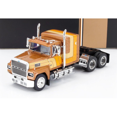 IXO MODELS FORD USA LTL-900 TRACTOR TRUCK 3-ASSI 1978 - BROWN MET 1/64