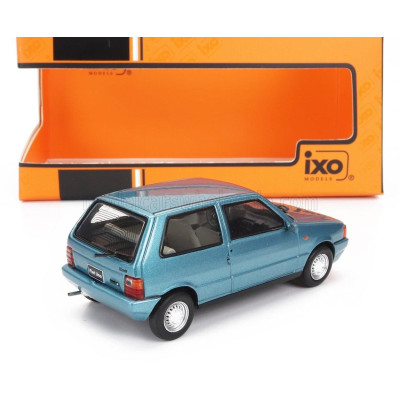 IXO MODELS FIAT UNO 45 ELBA 1983 - BLUE GREEN MET 1/43