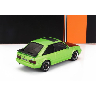 IXO MODELS FORD ENGLAND ESCORT MKIV XR3 1990 - GREEN MET BLACK 1/43