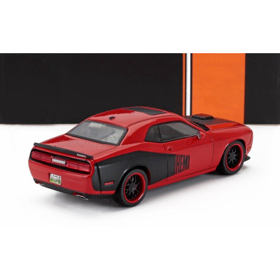 IXO MODELS DODGE CHALLENGER SRT8 COUPE 2009 - RED BLACK 1/43