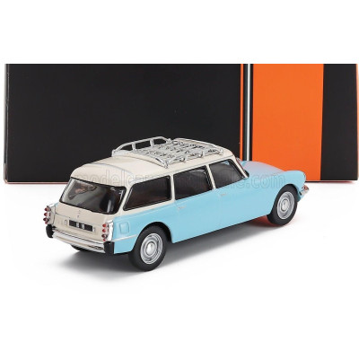 IXO MODELS CITROEN ID19 BREAK SW STATION WAGON 1960 - LIGHT BLUE WHITE 1/43