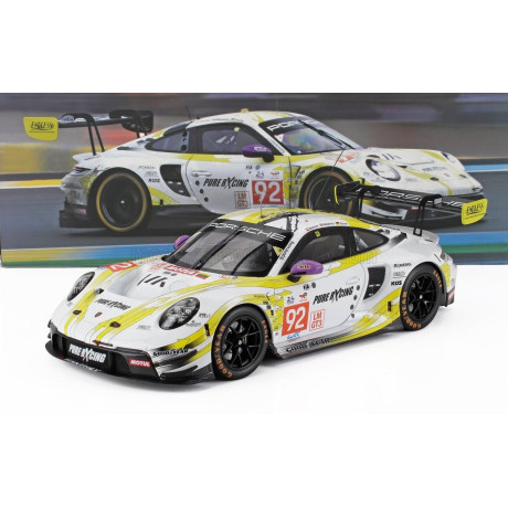IXO MODELS PORSCHE 911 992 GT3 R TEAM MANTHEY PURE RXCING N 92 24h LE MANS 2024 KLAUS BACHLER - SAINT KITTS - NEVIS MALYKHIN - J