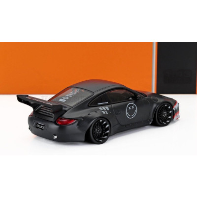 IXO MODELS PORSCHE 911 997 OLD & NEW BODY KIT 2020 - BLACK WHITE RED 1/43