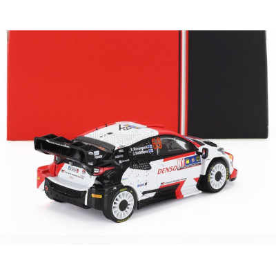 IXO MODELS TOYOTA YARIS GR HYBRID RALLY1 TEAM TOYOTA GAZOO RACING WRT N 69 2nd RALLY CENTRAL EUROPEAN 2023 KALLE ROVANPERA - JON