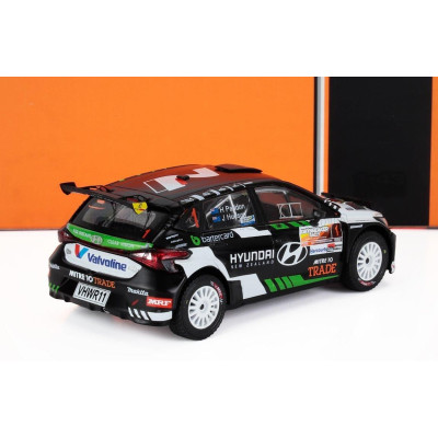 IXO MODELS HYUNDAI i20 N RALLY2 TEAM BRC RACING N 1 WINNER RALLY DAYBREAKER 2024 HAYDEN PADDON - JARED HUDSON - BLACK WHITE GREE