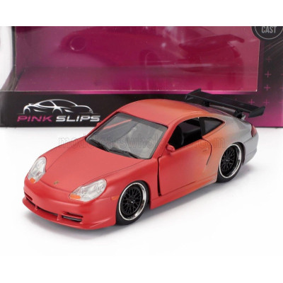 JADA PORSCHE 911 996 GT3 COUPE 1999 - ORANGE SILVER 1/32