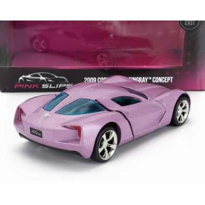 JADA CHEVROLET CORVETTE STINGRAY CONCEPT COUPE 2009 - PINK MET 1/32