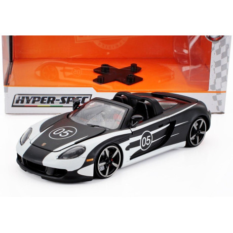 JADA PORSCHE GT CARRERA N 05 2001 - BLACK WHITE 1/24