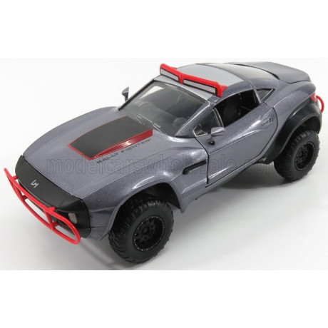 JADA LOCAL MOTORS LETTY'S RALLY FIGHTER 2007 - FAST & FURIOUS 8 2017 - GREY MET RED 1/24