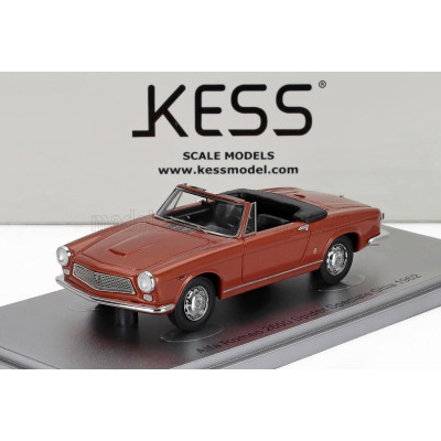 KESS MODEL ALFA ROMEO 2600 SPIDER CABRIOLET OPEN SPECIALE GHIA 1962 - COPPER MET 1/43