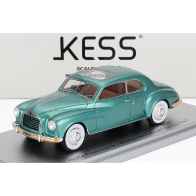KESS MODEL ISOTTA FRASCHINI 8C MONTEROSA COUPE TOURING OPEN ROOF 1947 - GREEN 1/43
