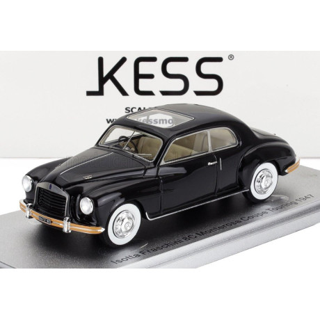 KESS MODEL ISOTTA FRASCHINI 8C MONTEROSA COUPE TOURING OPEN ROOF 1947 - BLACK 1/43