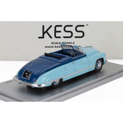 KESS MODEL ISOTTA FRASCHINI 8C MONTEROSA BONESCHI CABRIOLET OPEN 1948 - 2 TONE BLUE 1/43