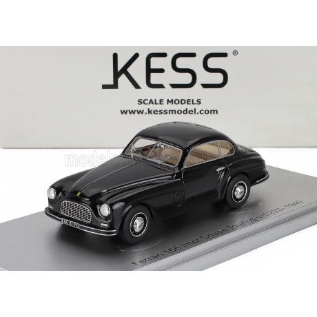 KESS MODEL FERRARI 166 sn029S INTER TOURING COUPE 1949 - BLACK 1/43