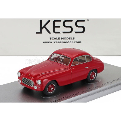 KESS MODEL FERRARI 166 sn027S INTER TOURING COUPE 1949 - RED 1/43